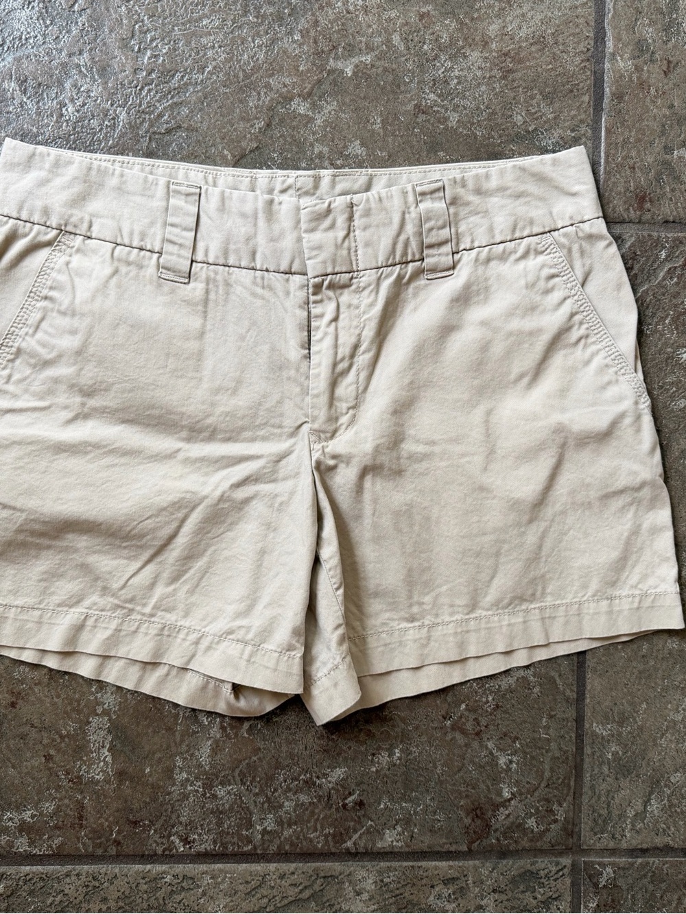 Tommy Hilfiger Women's Tan Chino Bermuda Shorts